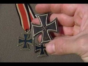 German Iron Cross WW2 WW1 First class second class identification Military medal Award