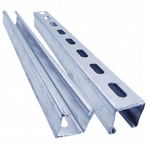 [Hot Item] Galvanized Slotted Strut Channel Good Quality Unistrut Solar Mounting Bracket C Channel Steel
