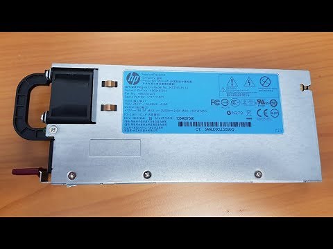 HP ProLiant DL380 G7 Replace Hot Swap Server Power supply