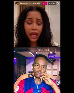 23K views · 1.6K reactions | Here is the IG live video with Cardi B about offset side chickshe has been insulted ai follow me on instagram>> https://instagram.com/r.i.cworldwide_?igshid=OGQ5ZDc2ODk2ZA== | R.I.C Worldwide | Facebook