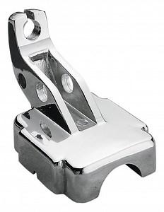Drag Specialties Chrome Clutch Lever Bracket For Harley FL / FX / XL 1972-1981