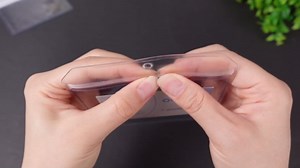 Geyee 6 Pack Fishing Hunting License Holder Waterproof Fluorescent ID Holder with 6 Bronze Safety Pins Heavy Duty for License Permit Protection Hunting Deer Season Supplies(Clear,Horizontal)