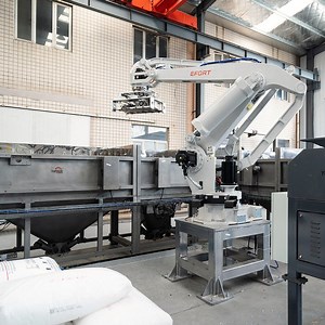 [Hot Item] Automated Pallet Layer Picking and Bag Breaking Machine with Dust-Free Emptying and Recipe-Based Dosing for Powder and Granule Factories