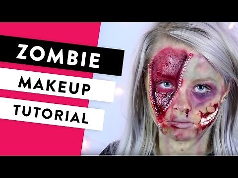 Zombie Face Painting Tutorial | Feat. SophDoesNails