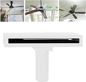 Ceiling Fan Cleaning Vacuum, Ceiling Fan Duster Vacuum Attachment, Handheld Ceiling Fan Blade Vacuum Attachment (White)