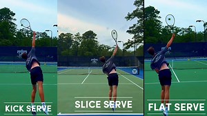 2.8K views · 18 reactions | The kick serve The slice serve The flat serve Contact points & racket face angle #tennis#tenis#tennishaus #serve #kick #tennisserve | Tennis.Haus | Facebook