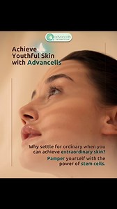 Why settle for the basics when you can be exceptional? Stem cells are not just crucial for your internal organs – they are revolutionizing skincare too! By stimulating collagen production and accelerating skin repair, stem cells work wonders to restore a youthful, glowing complexion. #Advancells #SkinRevolution #StemCellBeauty #RadiantComplexion #YouthfulGlow #SkincareTechnology #skincare | Advancells: Stem Cell Lab and Research | Facebook