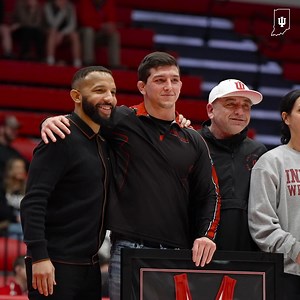 3.1K views · 200 reactions | Lots of love for our seniors. ❤️ | Indiana University Wrestling | Facebook
