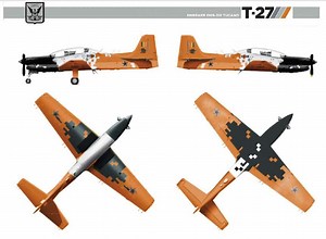 FAB presents new livery for the modernized T-27