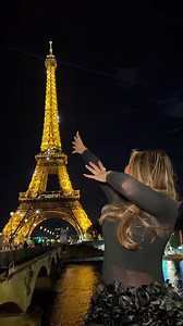 can‘t believe we got this on camera!!✨ #paris #eiffeltower #sparkling | Eiffel Tower Sparkle
