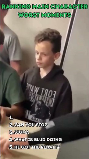 Ranking the Most CRINGE Main Character Moments