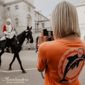 131K views · 1K reactions | The Miami Dolphins Cheerleaders are taking in the sights of London prior to Sunday's game. Go behind the scenes with them! #UKFins | Miami Dolphins | Facebook