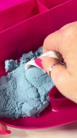 Kinetic Sand Scents Ice Cream 🍦 Station #asmr #kineticsand #icecream