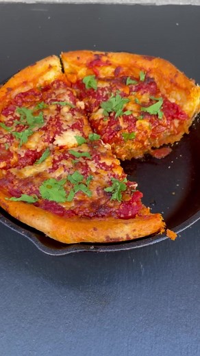 Homemade deep-dish pizza 🍕😋 #deepdishpizza #pizzalover #pizzatime #pizzarecipe #love #reels | Josh Elkin