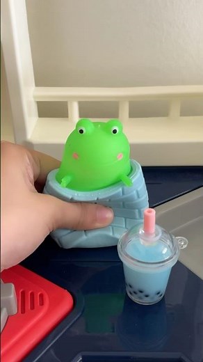 Squishy Frog Boba Drink! 🧋😱🤢