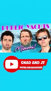 Asking Dave Portnoy to join the public yacht initiative. Full video on our YouTube! #daveportnoy #publicyachts | Chad Goes Deep