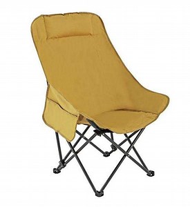 [Hot Item] Outdoor Oversized Leisure Folding Sofa Moon Chair Portable Camping Chair for Adults Sillas Plegables Camping
