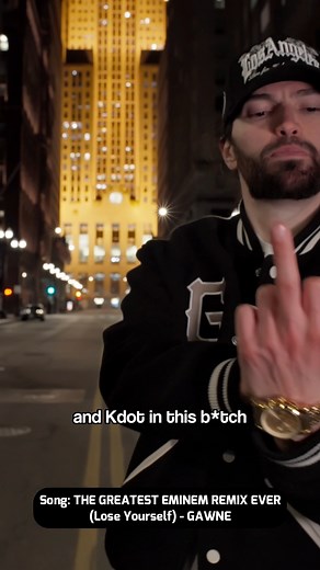 CRAZY Eminem "Lose Yourself" Remix 🔥 #lyrics #performance #songwriter #rapmusic #rapper #musicvideo #rapmusician #hiphopmusic #musician #rapartist #music #hiphop #rap #workoutmusic #shorts #remix #eminem | GAWNE Records