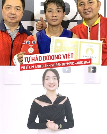 Tự hào boxing Việt: Võ sĩ Kim Ánh giành vé đến Olympic Paris 2024 #vietnammartialart #boxing #olympic #olympicparis | Vietnam Martial Art