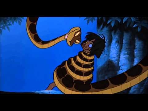 Kaa and Mowgli 1st encounter edit
