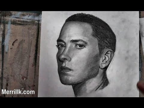 How to Draw Eminem (Portrait) Step by Step
