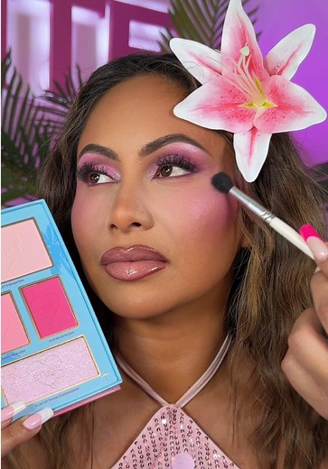 Barbie “Dream in Pink” Blush Routine for Doll-Like Cheeks