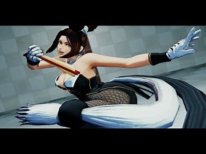 KOF XV Mai Shiranui mod bunny costume kof ryona