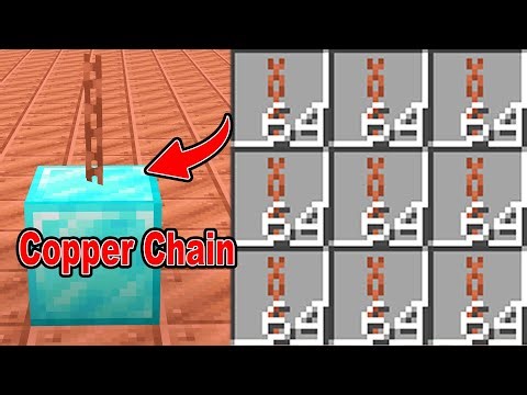 How To Craft A Copper Chain in Minecraft