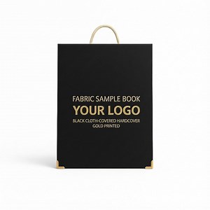 Black Fabric Sample Book, for Designers, Textile Companies, Curtain-upholstery Stores, Showrooms, Cloth-covered, Goldseries,cornerprotectors - Etsy