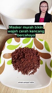 Cara membuat masker kopi agar wajah cerah kencang dan bercahaya #reels | Resep Herbal
