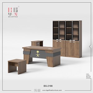 [Hot Item] Classic Melamine Manager Office Furniture Design Wooden Computer Desk Wood Home Office Furniture