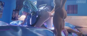 league of legends 3d sfm Seraphine KDA compilation