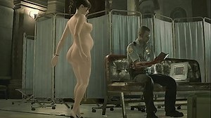 Resident Evil 2 Mod Pregnant Claire Lion Jr HD