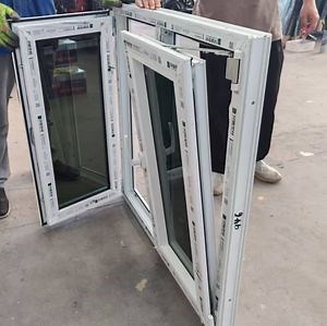 [Hot Item] Inward Opening Casement Tilt and Turn PVC Windows with Tempered Glass