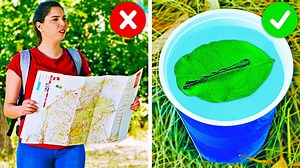 Outdoor hacks that are true life-savers. 👍 | 5-Minute Crafts Teens