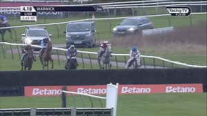 Golden Son strikes on hunter chase debut in our finale, landing the Willoughby De Broke Open Hunters' Chase in the Ged Mason colours for Paul and Olive Nicholls Paul Nicholls Racing | Warwick Racecourse