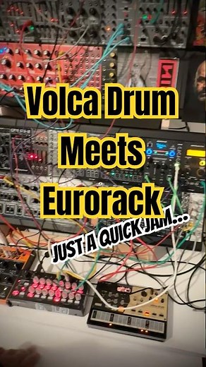 Volca Drum meets modular