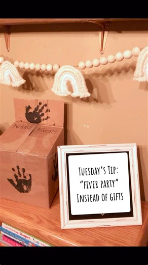 Tuesday Tips: Have a Fiver Party! If you have someone who struggles with opening presents, you would rather avoid a lot of presents, or your child is saving up for something, it can be a great party alternative. We use it with our son because he doesn’t enjoy gifts and a lot of the sensory items he would be interested are a little more expensive so we can “pool” the money. In some cases if it is a way to save up for a bigger item, it teaches budgeting, waiting for a big item until you have the m