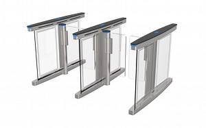 [Hot Item] Access Control Card Reader Infrared Speed Gate High Quality Face Recognition