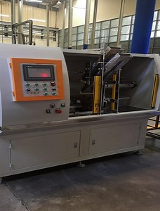 [Hot Item] Mandrel Cutting Machine Double Cutters /Cutting Machine for Gaskets and Washers