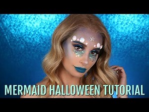 MERMAID HALLOWEEN MAKEUP TUTORIAL