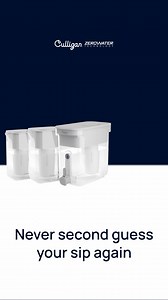 3.3K views | A better way to filter starts here. NEW Culligan with ZeroWater Technology gives you peace of mind with every sip. The only filter: Certified to remove 5X more contaminants than the leading filter Certified to remove 99% of Total PFAS (forever chemicals) Guaranteed to remove virtually all total dissolved solids What are you waiting for? | Culligan ZeroWater | Facebook