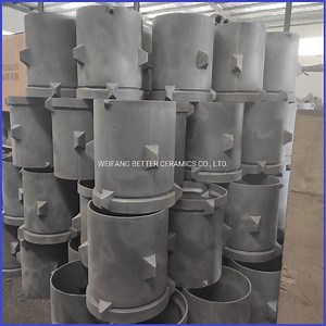 [Hot Item] Silicon carbide ceramic radiation pipe / SISIC tube / flame radiation tube
