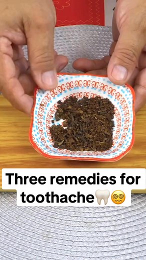 Three remedies for toothache🦷😵‍💫 #naturalremedy #homemade #healthy #remedy #EasyRecipes #Recipe | Top Recipes