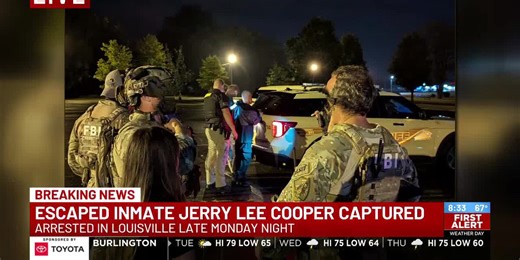 Escaped inmate Jerry Lee Cooper captured