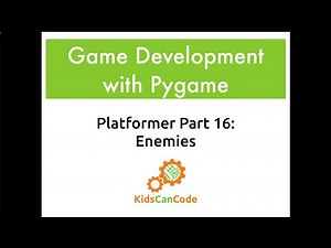 Pygame Platformer Part 16: Enemies