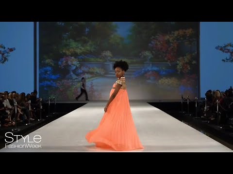 9 Year Old Celai West Black Girl Magic VIRAL RUNWAY VIDEO | LAFW