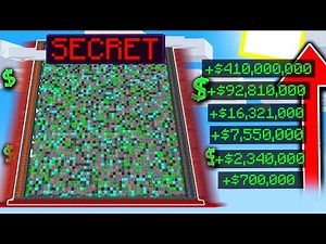 SECRET COBBLESTONE GENERATOR is *OP!* | Minecraft Skyblock