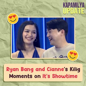 1.9M views · 56K reactions | Sini-ship mo ba sina Ryan Bang at Cianne? Kiligin sa kanilang moments sa #ItsShowtime: Want to be updated on all things Kapamilya? See more videos in this playlist: https://bit.ly/KapamilyaUpdate | ABS-CBN | Facebook