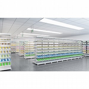 [Hot Item] Customized Supermarket Rack Shelf Medicine Store Rack Pharmacy Hospital Research Display Stand Nursing Cabinets